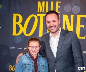 Tapis rouge du film Mlle Bottine
