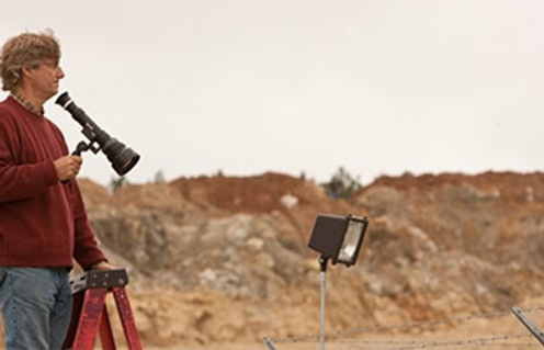 Lasse Hallstrom sur le plateau Dear John