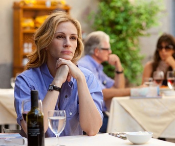 Une scène du film Eat Pray Love