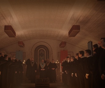 Une scène du film L'ordre secret