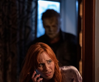 Une scène du film Halloween Ends