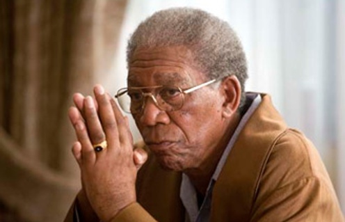 Morgan Freeman dans le film Invictus