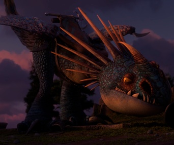 Une scène du film How To Train Your Dragon: The Hidden World
