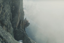 Une scène du film La montagne