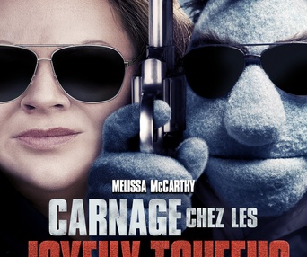 Affiche du film Carnage chez les joyeux touffus
