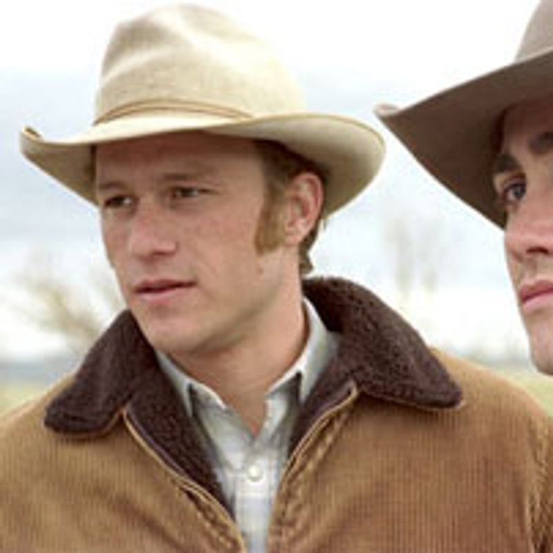 Heath Ledger et Jake Gyllenhaal dans Brokeback Mountain
