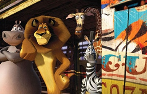 Une scène du film Madagascar 3: Europe's Most Wanted