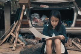 Une scène du film L'île de Sukwan
