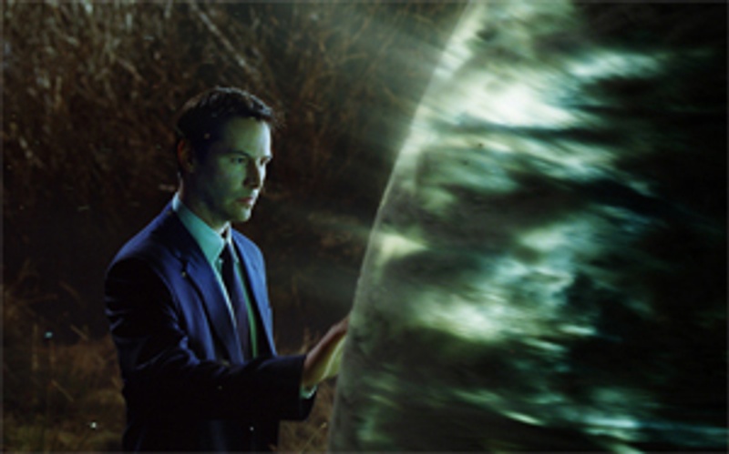 Keanu Reeves dans Le jour où la terre s'arrêta