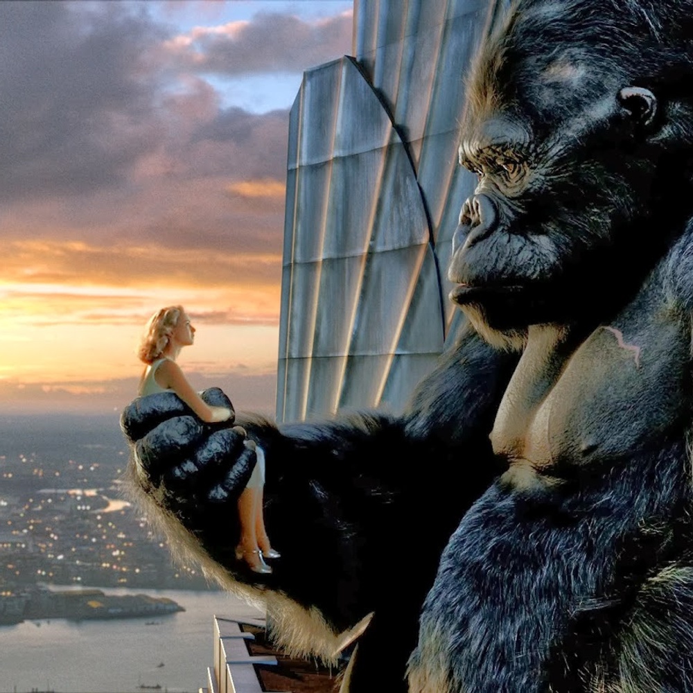Une scène du film King Kong