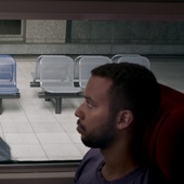 Une scène du film <em>The 15:17 to Paris</em>