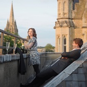 Une scène du film <em>The Riot Club</em>