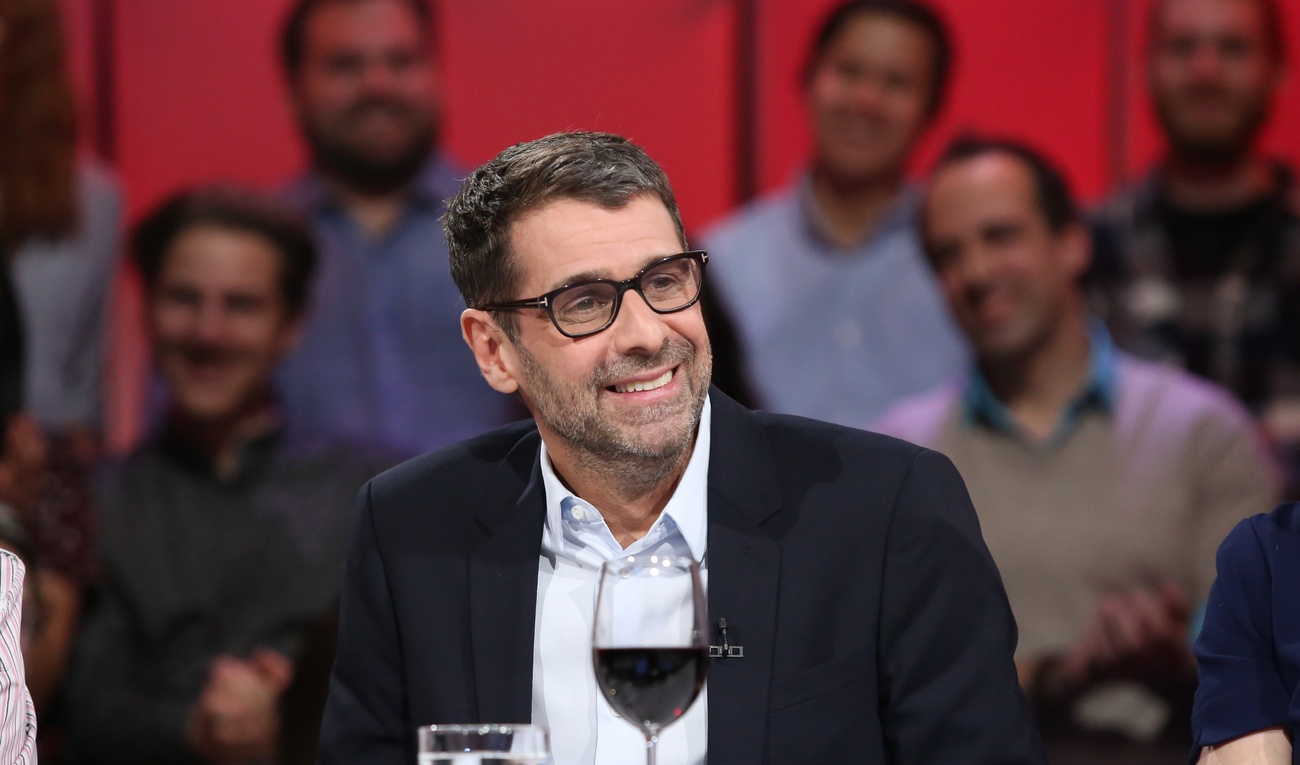 Éric Duhaime, Pénélope McQuade et Marc Beaupré à Tout le monde en parle