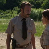 Une scène du film <em>Leatherface</em>
