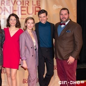 Sur le plateau du film <em>Au revoir le bonheur</em>