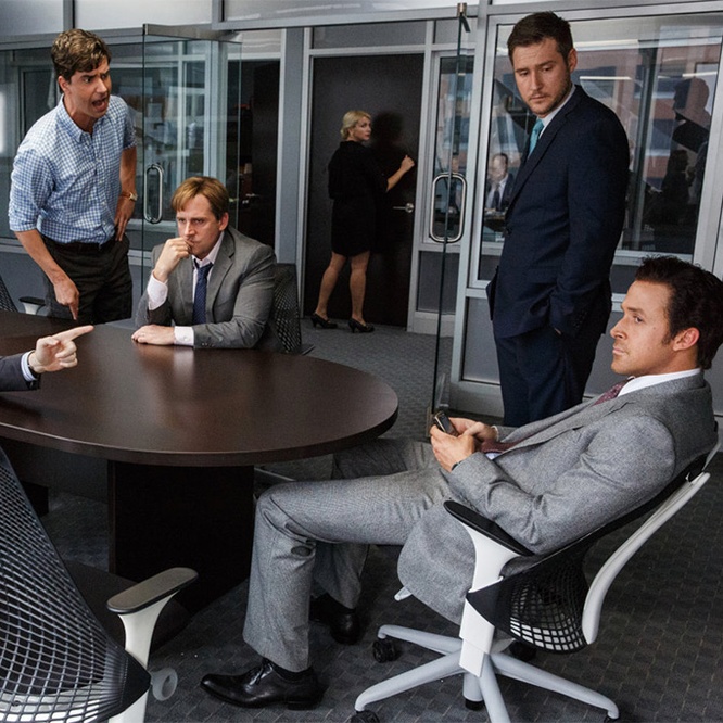 Une scène du film <em>The Big Short</em>