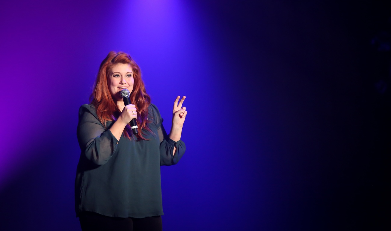 Katherine Levac explique pourquoi elle n'a pas encore sorti son one-woman show