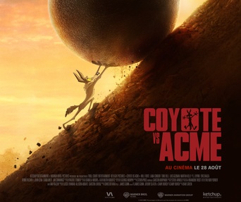 Affiche en français de Coyote vs. Acme