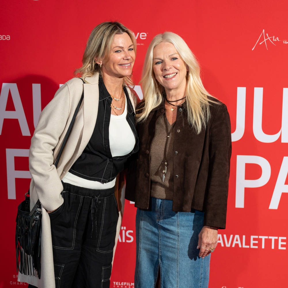 Tapis rouge du film Pauline Julien, femme pays