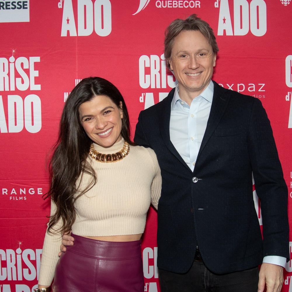 Tapis rouge de la première du film Crise d'ado