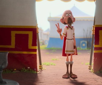 Images du film Astérix et le Royaume de Nubie