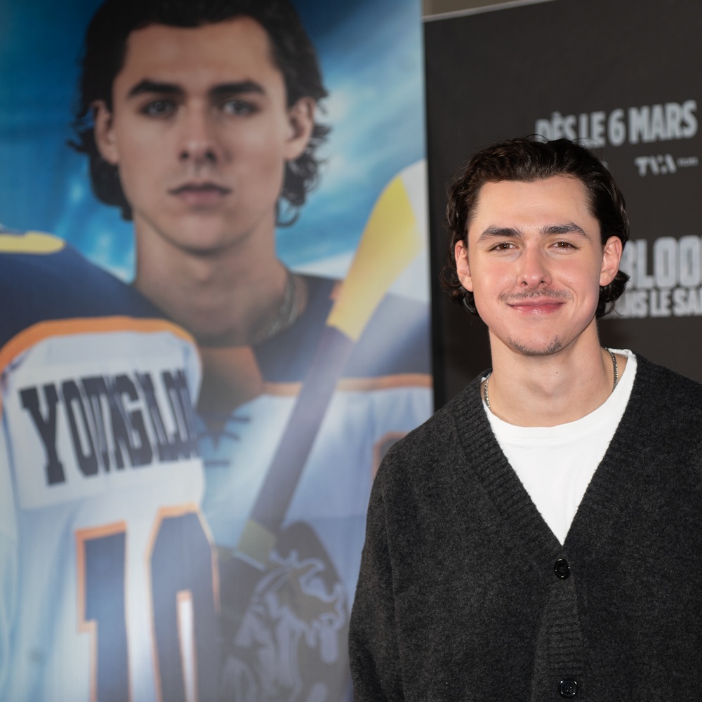 Tapis rouge de la première du film Youngblood : le hockey dans le sang