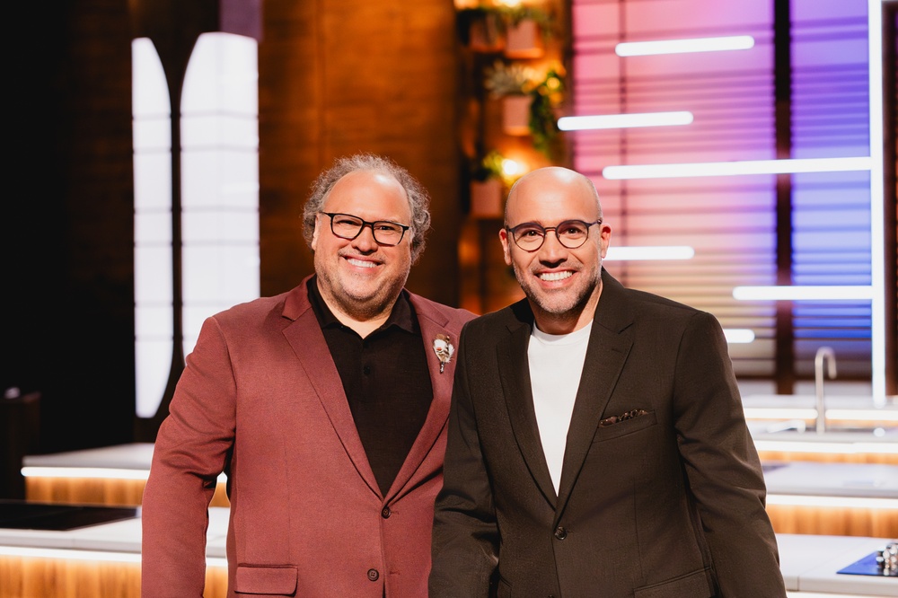 Sur la photo : Stefano Faita et Martin Picard
