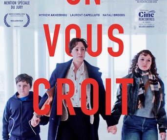 Affiche du film On vous croit