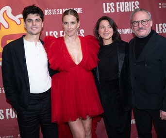 Tapis rouge de la première du film Les Furies