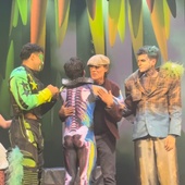 Jean Leloup au spectacle « Paradis perdus » du Cirque du Soleil