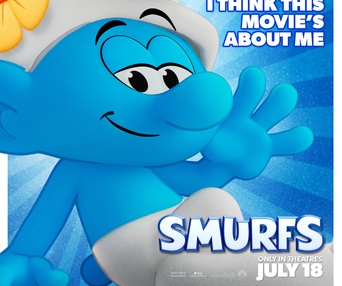 Affiche de personnage du film Smurfs