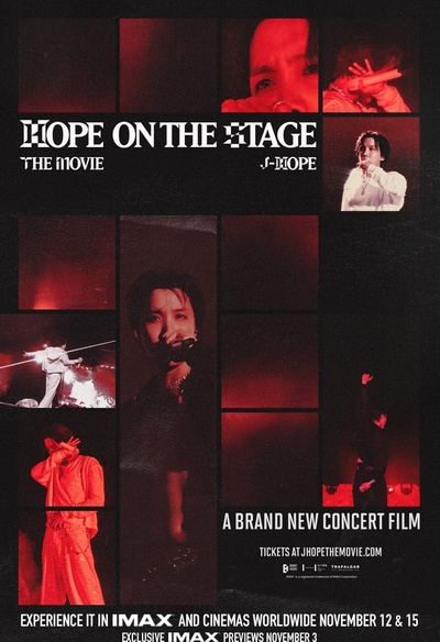 Affiche du film j-hope Tour: Hope on the Stage - The Movie