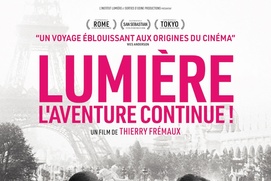 Affiche du film Lumière, l'aventure continue Affiche du film Lumière, l'aventure continue