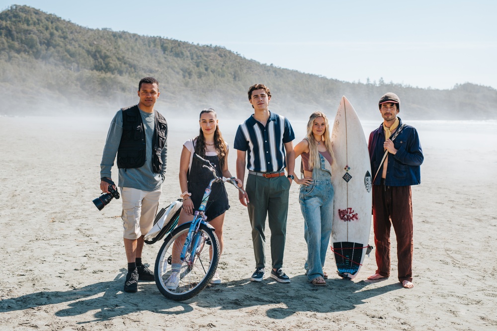 Sur la photo : Karl Walcott, Mia Wistaff, Henri Picard, Camille Felton et Tony Hiu Joong Giroux