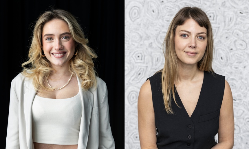 Rosalie Pépin et Catherine St-Laurent réunies devant la caméra de Sophie Deraspe