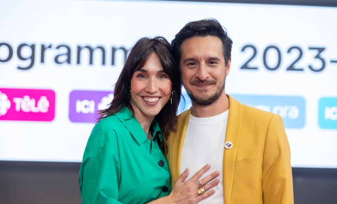 Image de l'article Une photo de famille parfaite pour Bianca Gervais, Sébastien Diaz et leurs deux filles