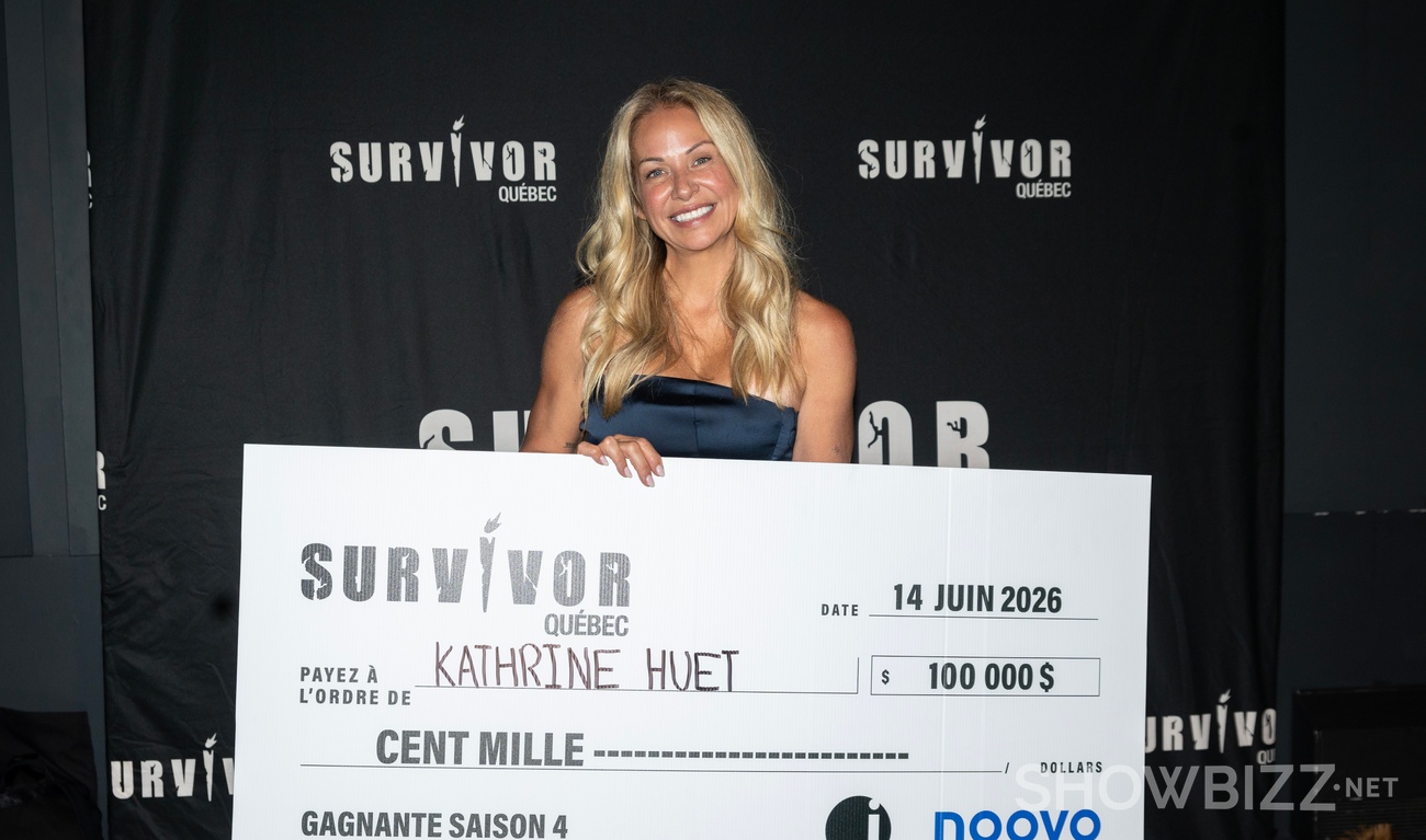 Image de l'article Voici ce que Kathrine fera de son prix de 100 000 $ de «Survivor Québec »