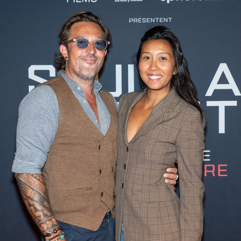 Première du film Seule au front (Out Standing)