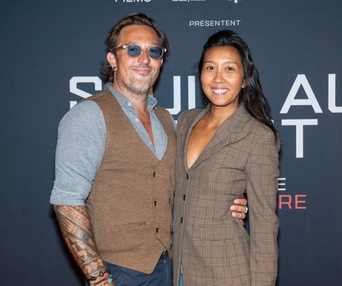 Première du film Seule au front (Out Standing)