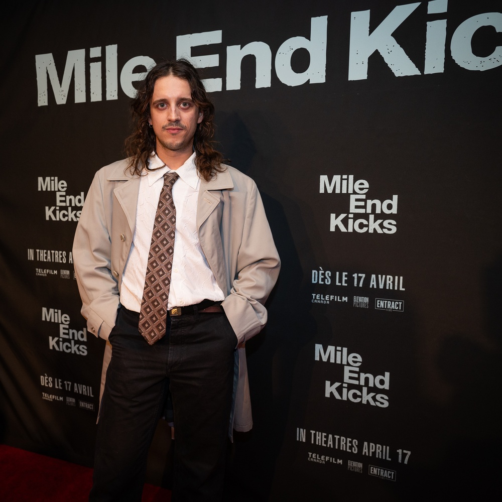 Tapis rouge de la première montréalaise du film Mile End Kicks