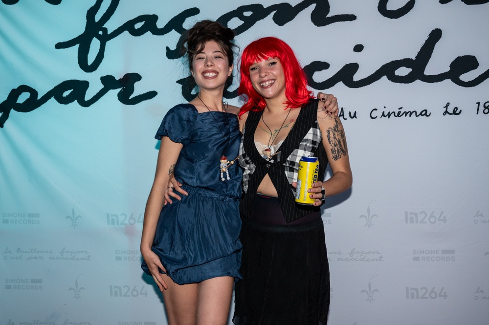 Tapis rouge du film La meilleure façon, c'est par accident