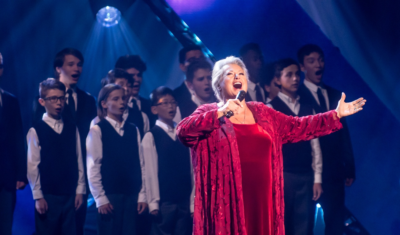 Ginette Reno sur la scène de l'ADISQ 2019