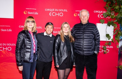 Tapis rouge du spectacle Echo du Cirque du Soleil