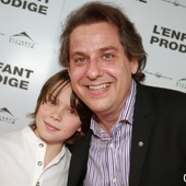 Sur le tapis rouge de <EM>L'enfant prodige</EM>