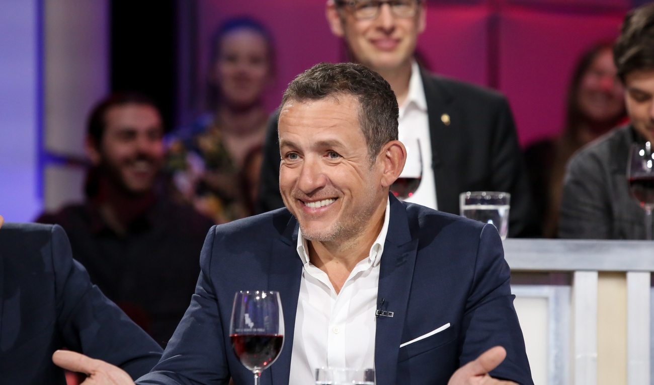 Dany Boon et Ricardo Trogi sur le plateau de Tout le monde en parle