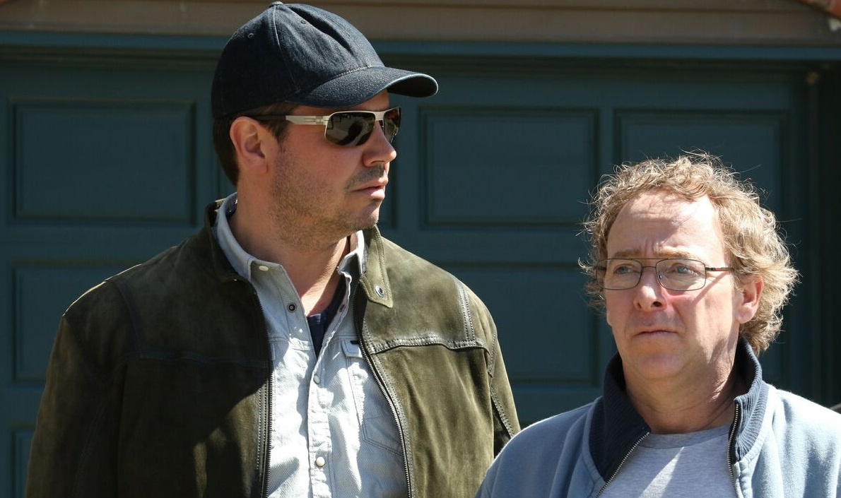 Charles Lafortune et Guy Jodoin dans la série Karl & Max du Club Illico