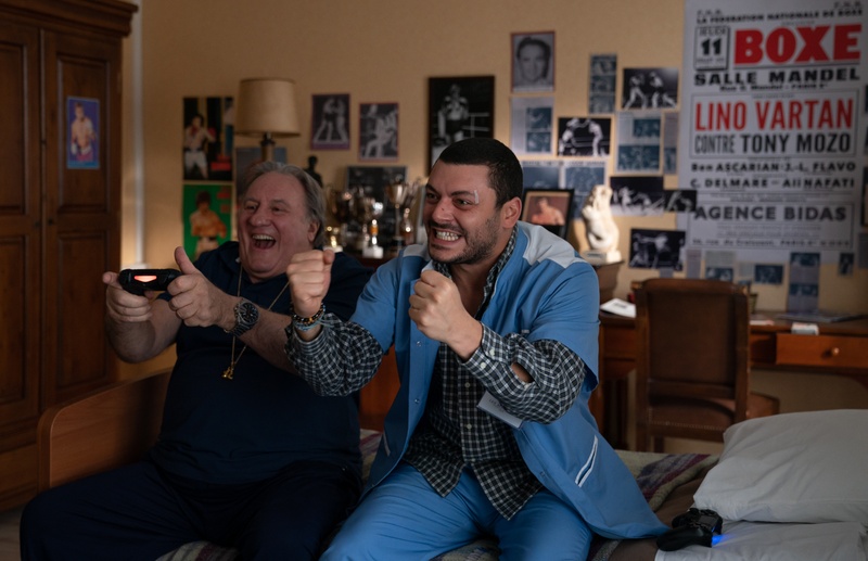 Une scène du film Maison de retraite