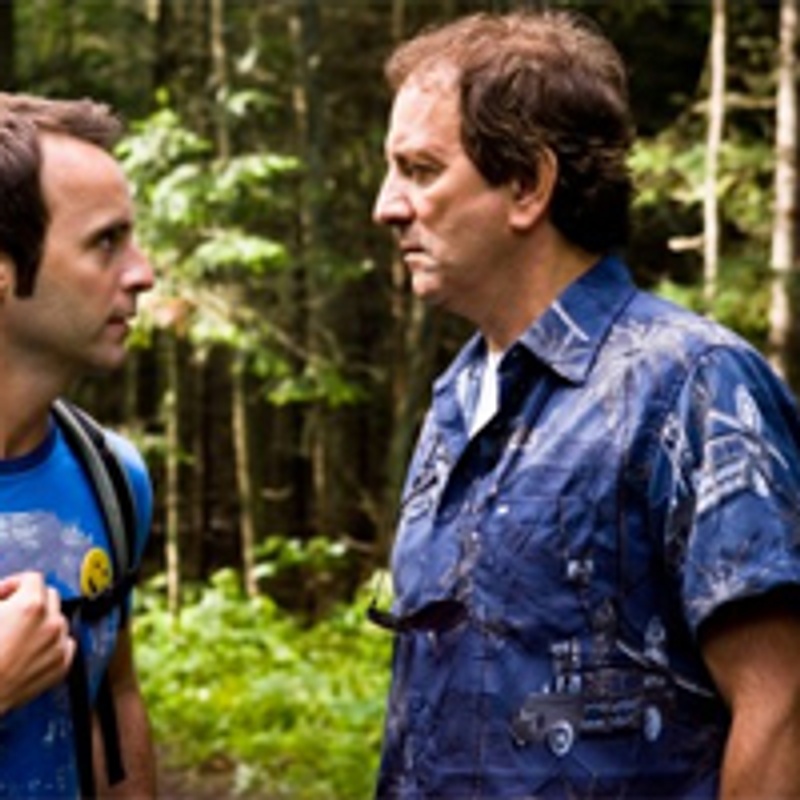 Michel Côté et Louis-José Houde dans le film De père en flic