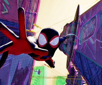 Une scène du film Spider-Man: Across the Spider-Verse