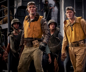 Une scène du film Midway